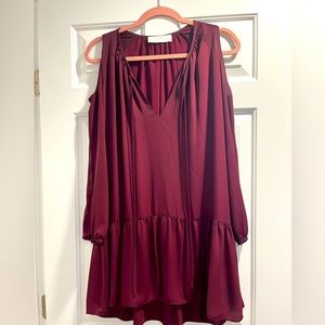 Amanda Uprichard Cold Shoulder Dress